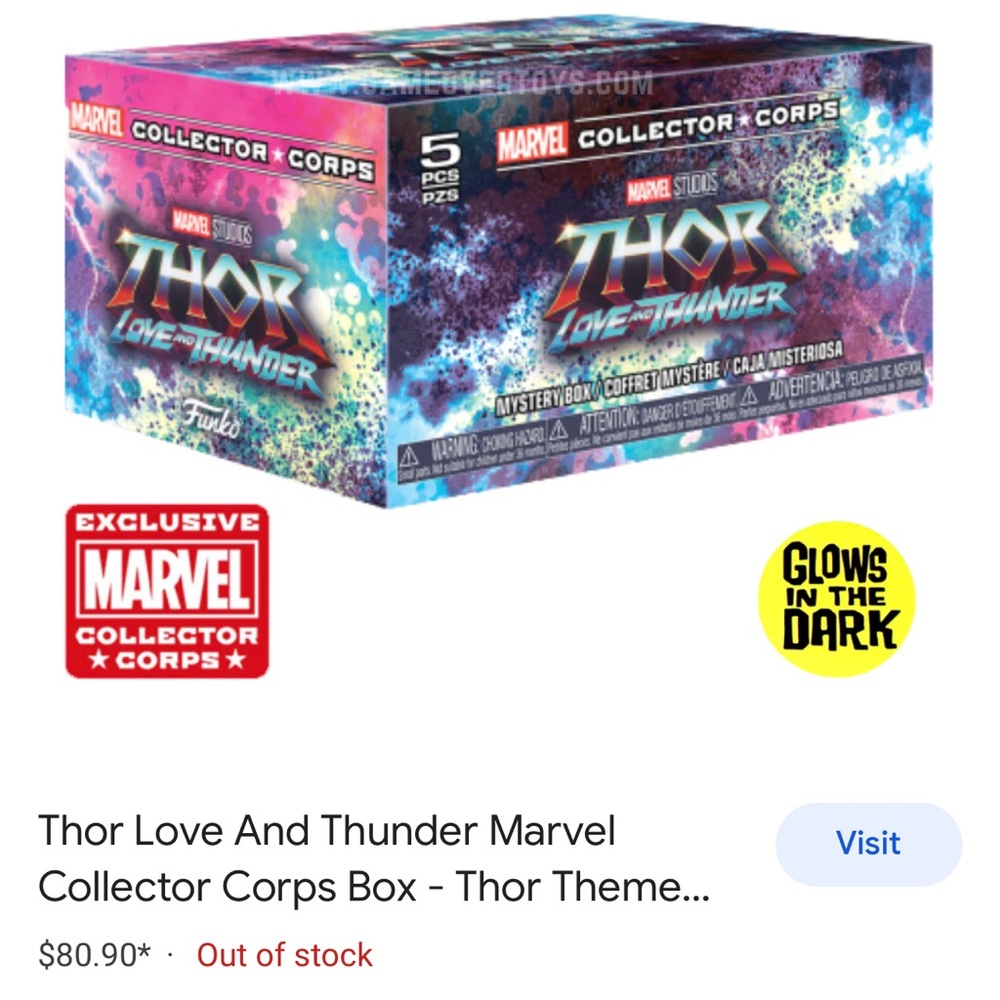 Marvel Collector Corps Exclusive